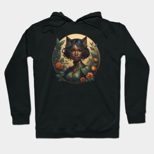 Black Cat Princess Hoodie